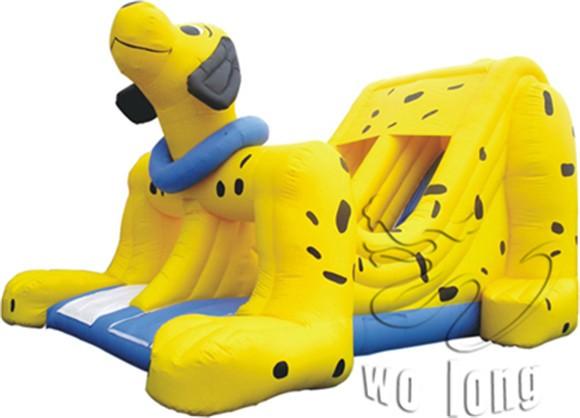 TOP PVC inflatable slip and slide sport games