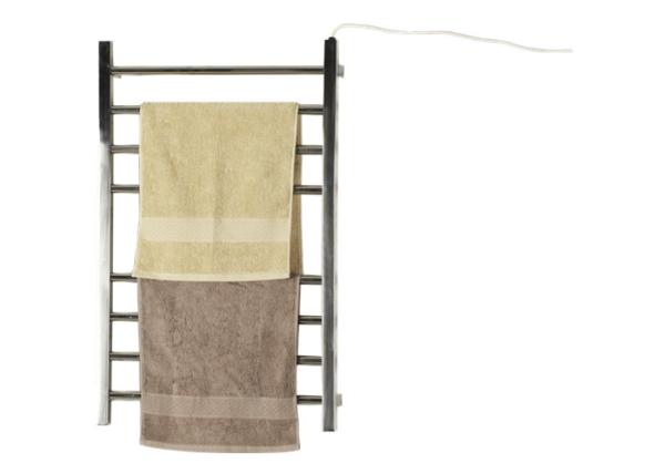 Stainless Steel Heated Towel Rail Wall Mounted Installation Electric Towel