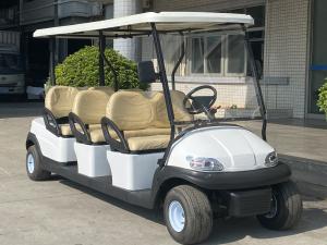 Quality Smooth Ride 6 Passenger Electric Golf Buggy with Trojan Battery wholesale