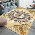 Bedroom Living Room Floor Carpets Dust Proof And Water Absorption