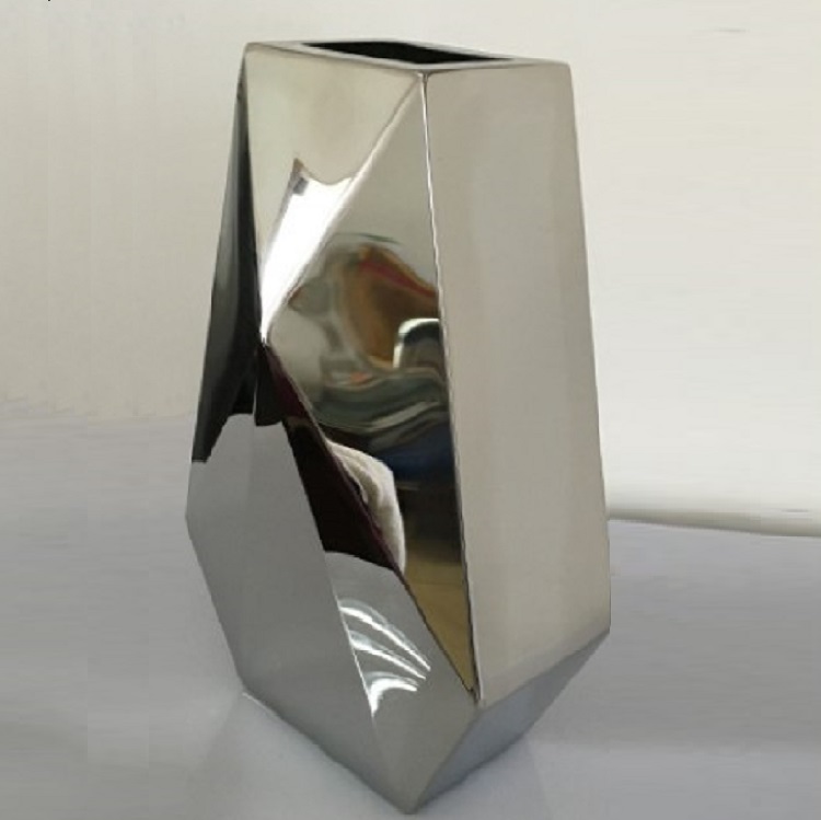 Novelty Cast Steel Square Cylinder Large Garden Planters Flower Pots