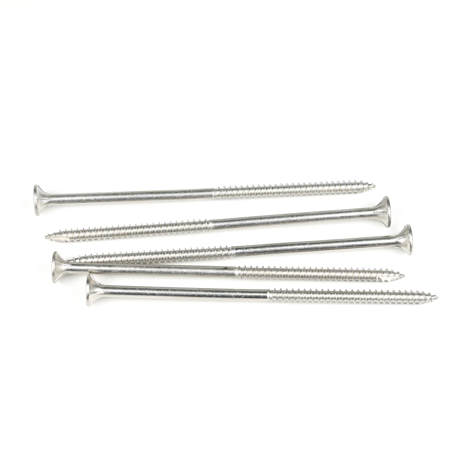 Stainless Steel 316 Type 17 Point Deck Allen Wood Screw for Building and Construction