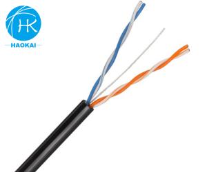 Quality 300m Outdoor Internet LAN Cable 2pair UTP CAT5E Ethernet Cable wholesale