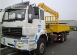 3955 kg Truck Mounted Telescopic Boom Truck Crane For City Construction