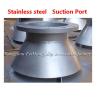 Buy cheap Sewage well stainless steel suction inlet, Marine stainless steel sewage well from wholesalers