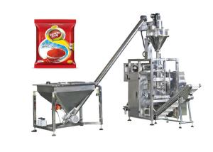 Quality Chili Masala Powder Packaging Machine , Spice Filling Machine Easy Maintenance wholesale