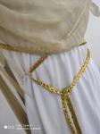 Oem Ballet Dancewear Gold And White Color Size Sxc-2xla 0.22kg