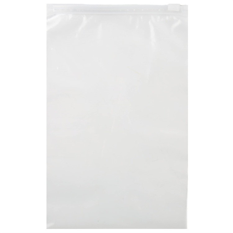 Sealing Handle Zipper Top Frosted Plastic Bag for Eco-Friendly Fabric Clothing Packaging