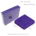 Purple Coarse Mini Disposable Pumice Pads Professional Pumice Sponge Healthy