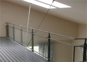 Quality Drop Safe Net Anti Falling Stainless Steel Knotted Rope Mesh For Shopping Market wholesale