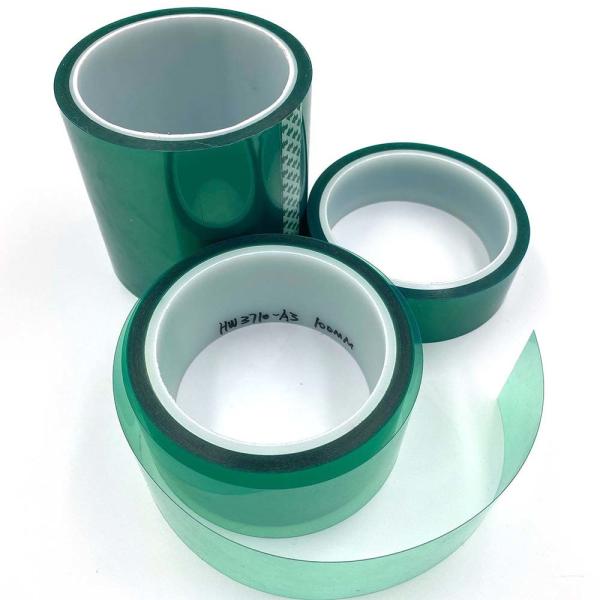 Green Silicone Material High Temperature Tape for Spray Baking Paint Shielding