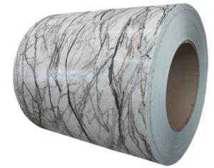 Quality PPGI Prepainted Galvanized Steel Coils 1000-1500mm Wood Pattern wholesale