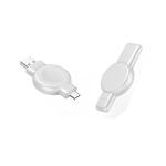 Dual Interface Samsung Apple Watch Charger Smartwatch Wireless Charging 2.5W 20g