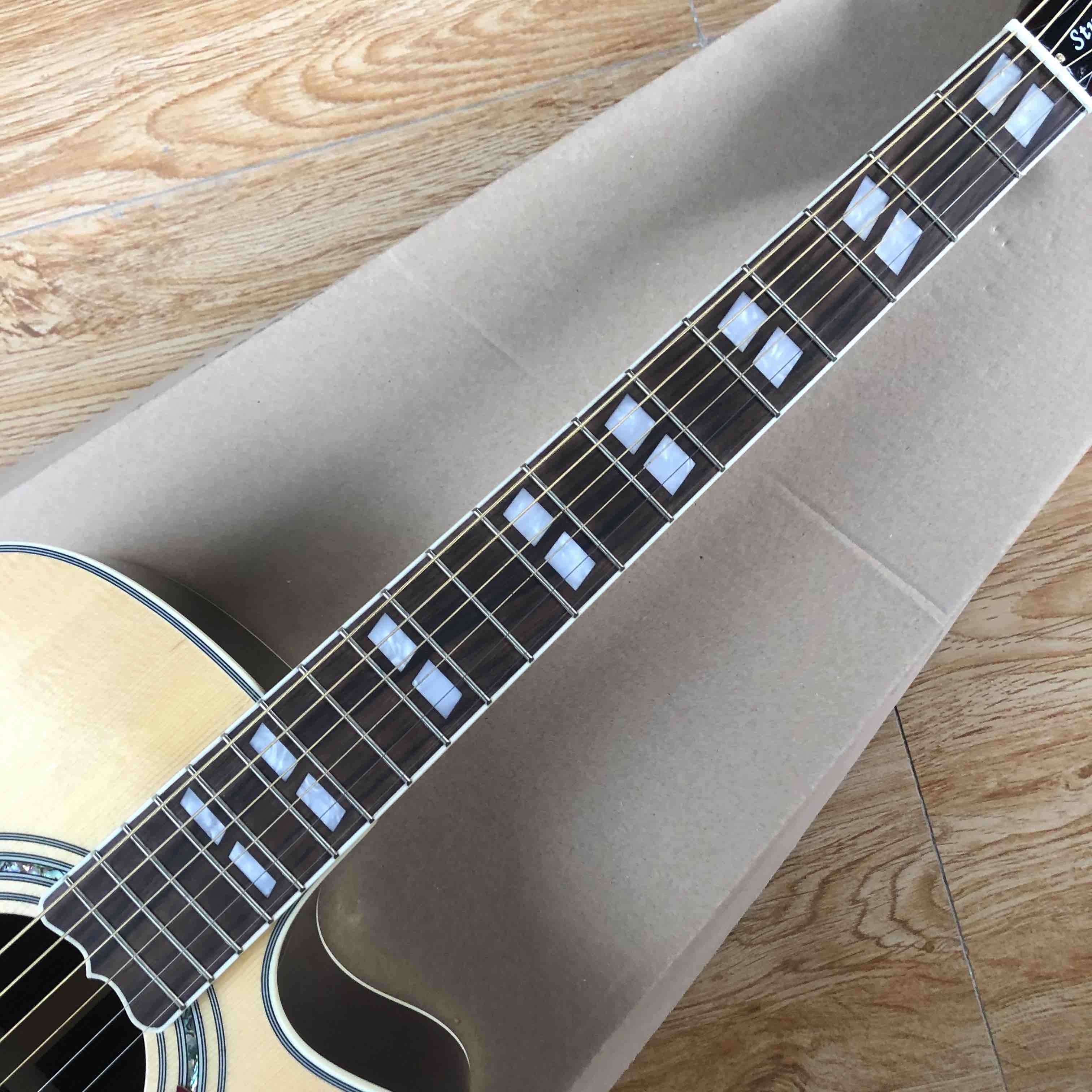 Custom Solid Spruce Top Songwriter Studio Deluxe Electric Acoustic Guitar
