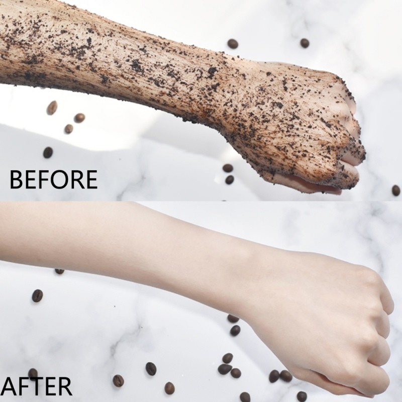 Deep Cleanse Personal Care Toiletries Natural Organic Skincare Coffee Body Scrub