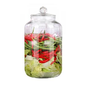 Quality 2000ml Food Grade Wide Mouth Airtight Glass Jar wholesale