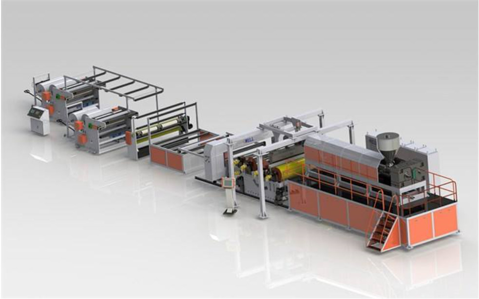 Solar Panel EVA Production EVA/POE solar film extrusion line Precision Thickness Control