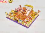 Jumping Castle Inflatable park Bounce House With Big Ocean Pool