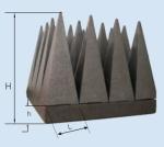EPP/EPS Carbon loaded polystyrene absorber