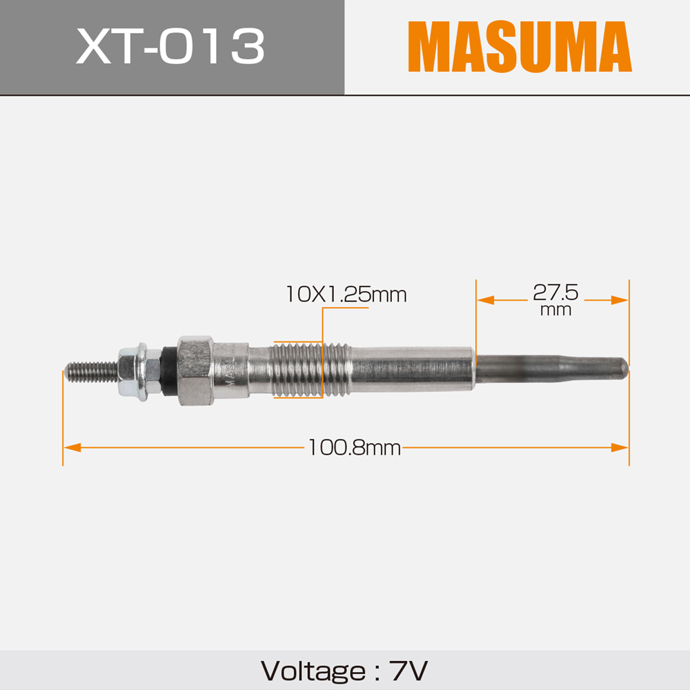 19850-64010 Auto Dual Coil Glow Plug Plugs for TOYOTA TOWNACE TRUCK CM50 D17A2 1700cc