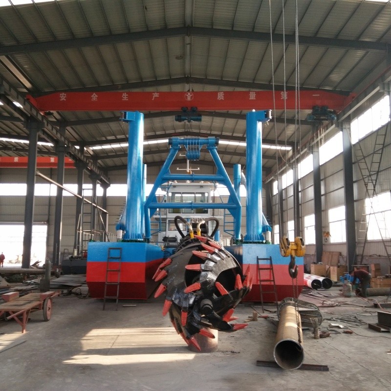 Diesel Engine Sand Cutter Suction Dredger For River Mud