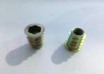 Professional Zinc Alloy Furniture Insert Nut M4 - M10 D Nut E Nut With Washer