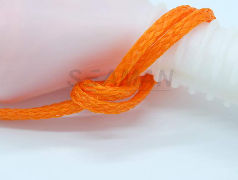 Marine Lifebuoy Safety Line 30M Polypropylene Buoyanct Line Encapsulated Safety Rope