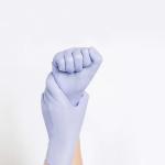 Smooth Disposable Medical Gloves 100% Nitrile Examination Gloves