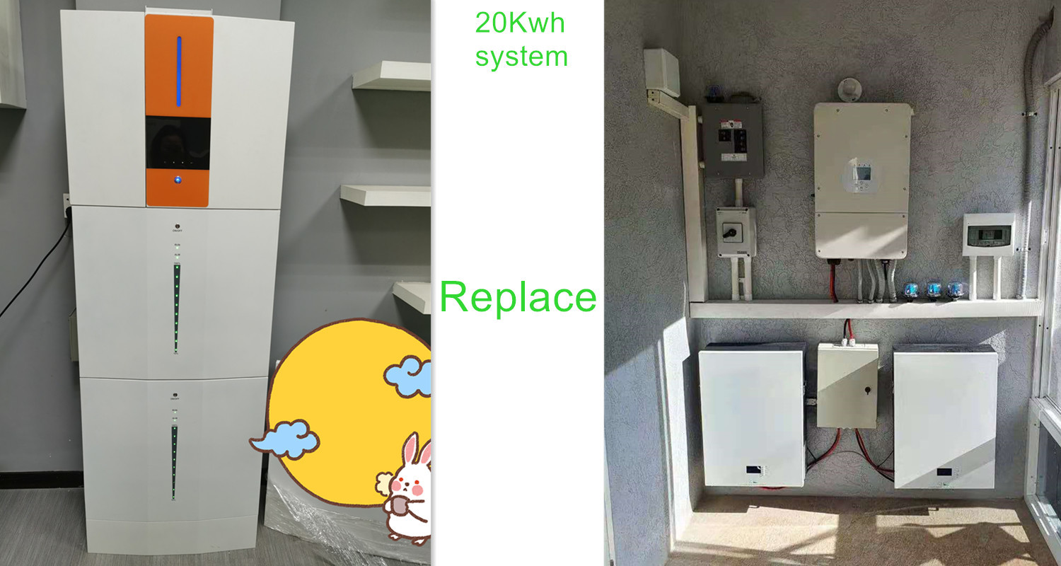 20KWh 200Ah Lifepo4 Storage Battery Off Grid Solar Power System