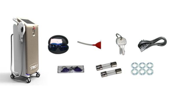 Hottest promotion of multifunctional super shr hair removal beauty equipments
