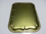 415x310x15hmm Painted Painted Metal Tin Serving Trays For Cake / Fruit