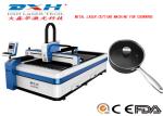6mm Cutting Thickness CNC Metal Laser Cutting Machine For Cookware Artware