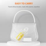 3 In 1 Travel Formula Dispenser Bottle USB Baby Milk Feeding Glass Bottle BPA