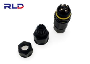 Quality Waterproof 3 Pin AC250V Outdoor Lighting Cable Connectors wholesale