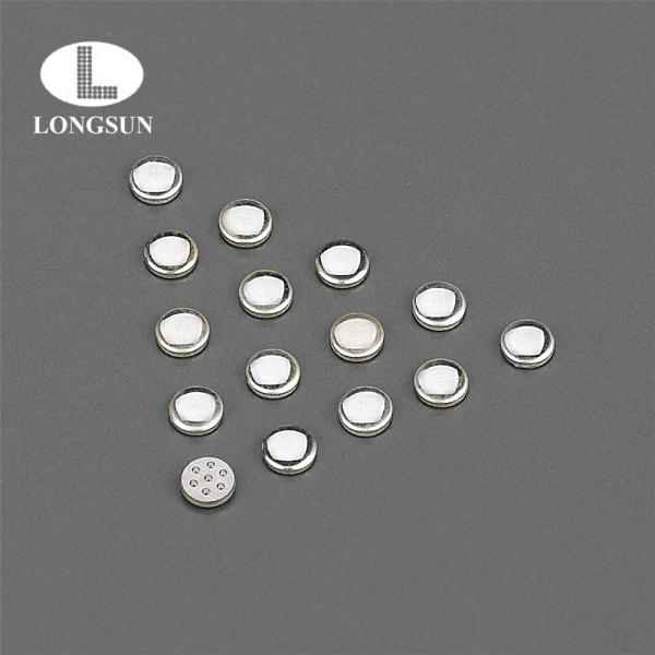 Anti - Welding Silver Electrical Contacts / Silver Contact Points For Metal