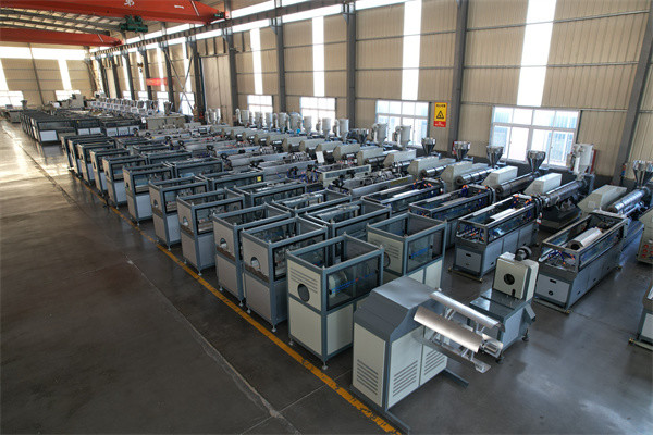 Durable Spiral Reinforced Pe Pipe Production Line High Speed
