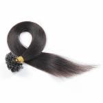 Pre Bonded Italian Full Cuticles Human Hair Silky Straight No Fiber