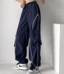 Small Quantity Garment Manufacturer Women'S Baggy Cargo Pants With Pocket