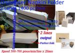 2800 Sheet/Min Two Lanes Dispenser Napkin Machine