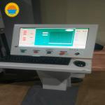 Flat glass tempering line