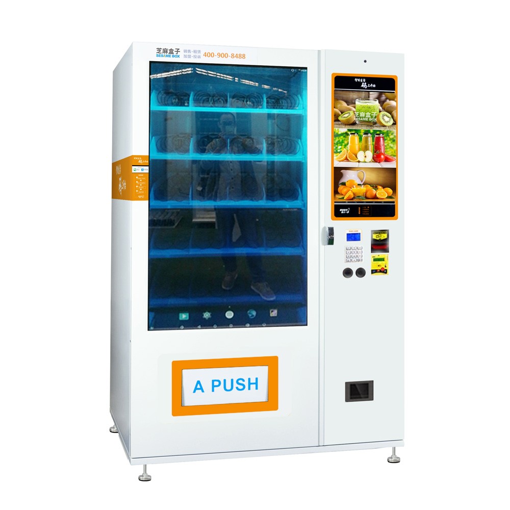 Micron WM22-TW translucence touch screen vending machine, drinks bottles semitransparent sreen vending machine