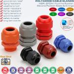 IP68 Version Watertight Non-Armoured Insulated Straight Electrical Cable Glands