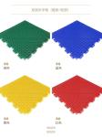 Eco - Friendly Interlocking PVC Flooring , Flexible PVC Garage Floor Tiles Soft