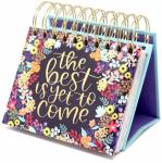 Colourful Offset Printing Desktop Calendar 250gsm-400gsm Kraft Paper Desk