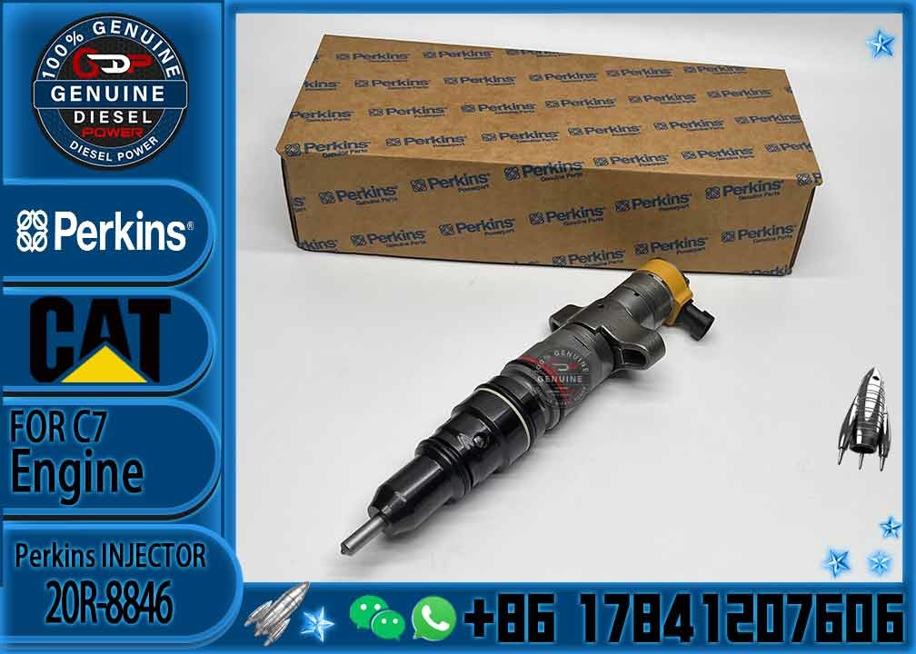 Excavator parts common rail injector 20R-8063 20R-8846 for CAT C9 engine 20R8063 20R8846