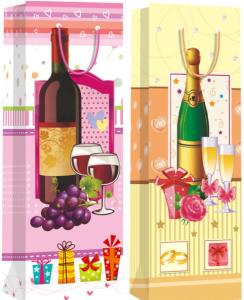 Quality wholesale customied paper bag for wine wholesale