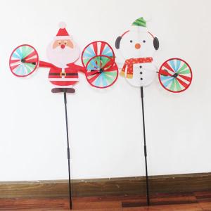Quality Christmas Windmill Santa and Snowman wholesale