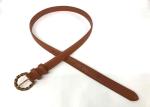 Solid Pin Buckle Width 25mm Waist Dress Belts For Jeans Pants