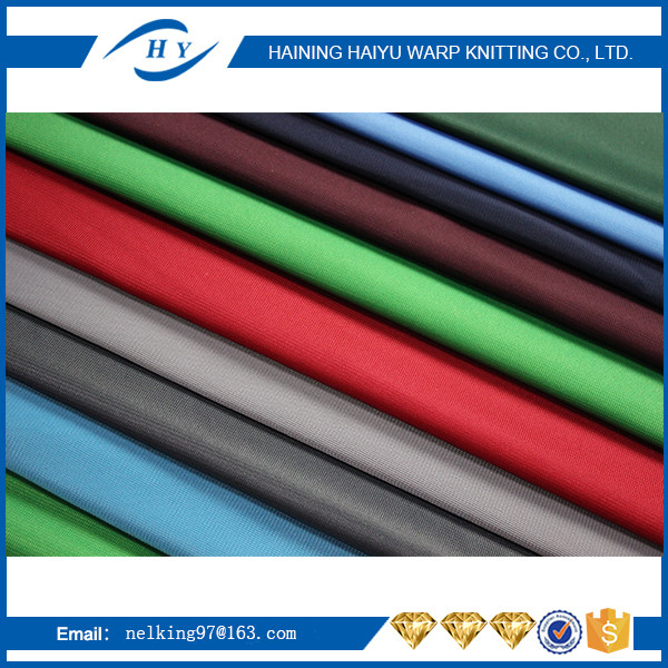 Tear - Resistant Outdoor Apparel Fabric Brushed Polyester Spandex Fabric