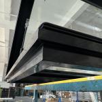 Electric Aluminum Skylight Frame Customized Aluminium Pitched Roof Windows